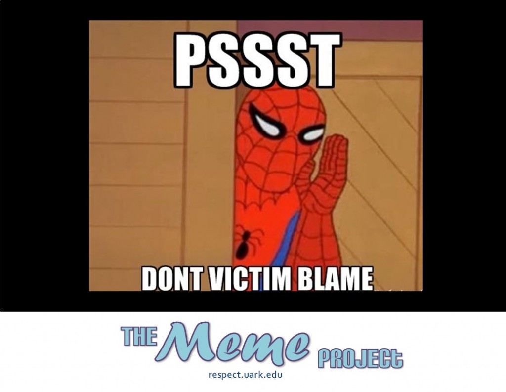 spiderman anti-rape culture meme
